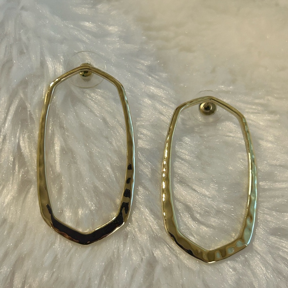 Kendra Scott Gold Geometric Earrings